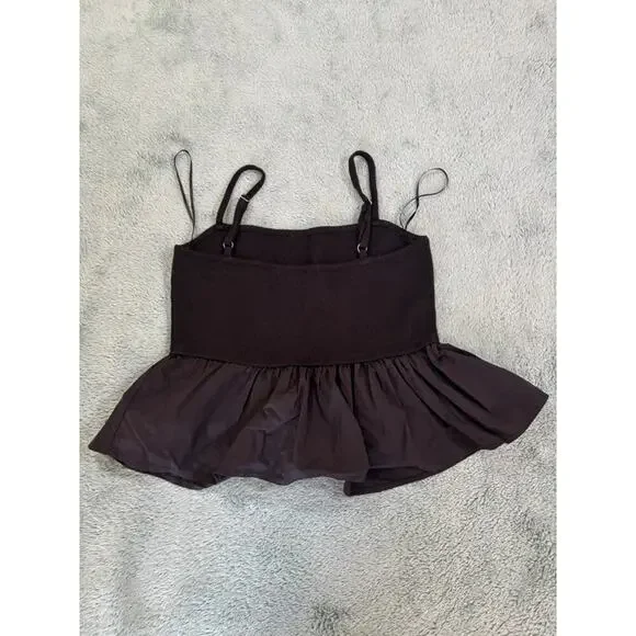 Blue Blush Black Shirt Size US Medium - Picture 3 of 3